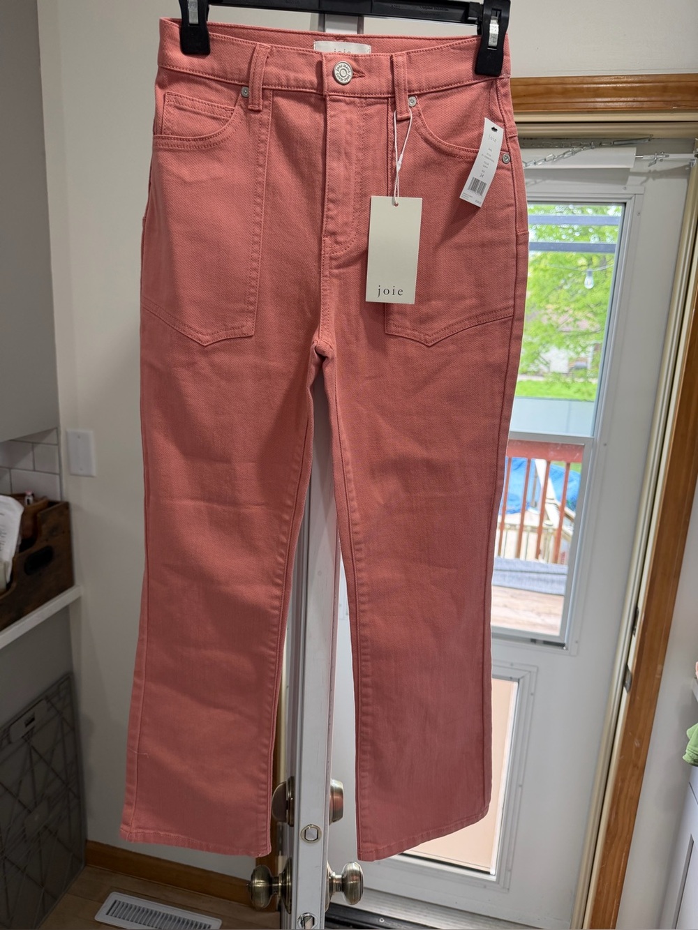 Joie Dusty Rose Straight-Leg Women’s Jeans